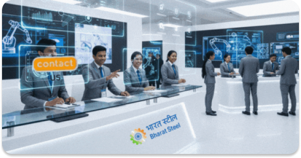Bharat Steel Illustration